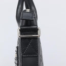 GUCCI GuccissimaGG Hand Bag Leather Black Silver 406410 Auth BA16633A-14