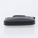 GUCCI GuccissimaGG Hand Bag Leather Black Silver 406410 Auth BA16633A-9