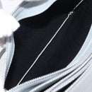LOUIS VUITTON Trio Shoulder Bag Leather Light Blue Silver LV Auth BA16636A-23