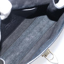 Valentino Rock studs Shoulder Bag Leather Black Gold Tone Auth BA16640A-20