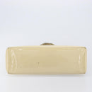 LOUIS VUITTON Monogram Vernis Wilshire MM Bag Broncorail M91441 LV Auth BA16642-11