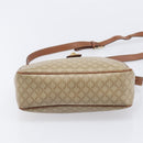 CELINE Macadam C Saruki Shoulder Bag Canvas PVC 2 Set Beige Navy Auth BA16645-7