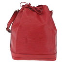 LOUIS VUITTON Epi Noe Shoulder Bag Red M44007 LV Auth BA16655-2