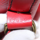 LOUIS VUITTON Epi Noe Shoulder Bag Red M44007 LV Auth BA16655-22