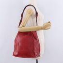 LOUIS VUITTON Epi Noe Shoulder Bag Red M44007 LV Auth BA16655-23