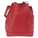 LOUIS VUITTON Epi Noe Shoulder Bag Red M44007 LV Auth BA16655-3