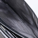 BURBERRY Business Bag Leather Black Silver Auth BA16658-24