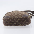 LOUIS VUITTON Monogram Mini Lin Danube Shoulder Bag Ebene M95228 LV Auth BA16659-5