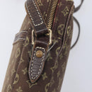 LOUIS VUITTON Monogram Mini Lin Danube Shoulder Bag Ebene M95228 LV Auth BA16659-15