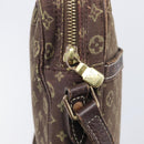 LOUIS VUITTON Monogram Mini Lin Danube Shoulder Bag Ebene M95228 LV Auth BA16659-18