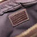 LOUIS VUITTON Monogram Mini Lin Danube Shoulder Bag Ebene M95228 LV Auth BA16659-19