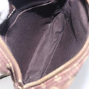 LOUIS VUITTON Monogram Mini Lin Danube Shoulder Bag Ebene M95228 LV Auth BA16659-11