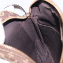 LOUIS VUITTON Monogram Mini Lin Danube Shoulder Bag Ebene M95228 LV Auth BA16659-22
