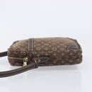LOUIS VUITTON Monogram Mini Lin Danube Shoulder Bag Ebene M95228 LV Auth BA16659-5