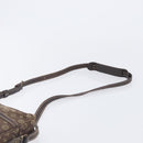 LOUIS VUITTON Monogram Mini Lin Danube Shoulder Bag Ebene M95228 LV Auth BA16659-8
