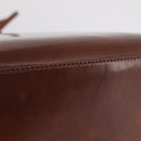 Cartier PANTHERE Tote Bag Patent leather Brown Silver Auth BA16667V-10