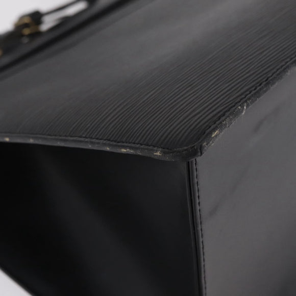 LOUIS VUITTON Epi Riviera Hand Bag Black M48182 LV Auth BA16671