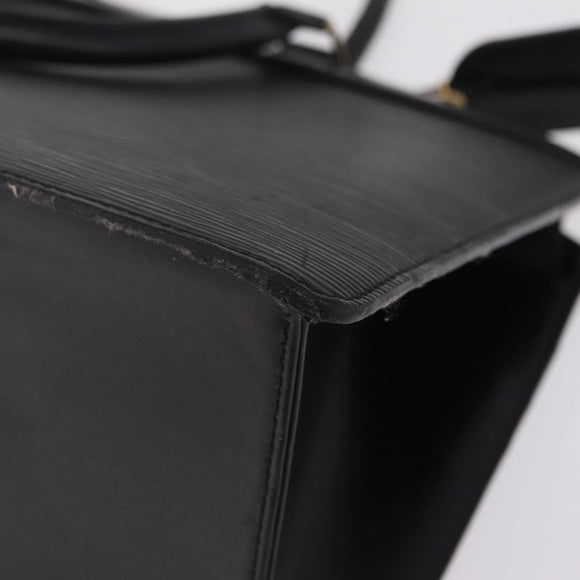 LOUIS VUITTON Epi Riviera Hand Bag Black M48182 LV Auth BA16671