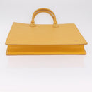 LOUIS VUITTON Epi Sac Plat Hand Bag Yellow M52079 LV Auth BA16672-10