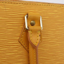 LOUIS VUITTON Epi Sac Plat Hand Bag Yellow M52079 LV Auth BA16672-15