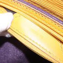 LOUIS VUITTON Epi Sac Plat Hand Bag Yellow M52079 LV Auth BA16672-22