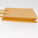 LOUIS VUITTON Epi Sac Plat Hand Bag Yellow M52079 LV Auth BA16672-5