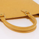 LOUIS VUITTON Epi Sac Plat Hand Bag Yellow M52079 LV Auth BA16672-7