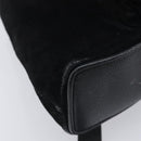 GUCCI Bamboo Backpack Suede Black Gold 003 1705 0030 Auth BA16673-13