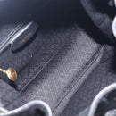 GUCCI Bamboo Backpack Suede Black Gold 003 1705 0030 Auth BA16673-24