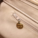 CHANEL Matelasse Chain Shoulder Bag Lamb Skin Beige Gold CC Auth BA16674-26