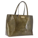 LOUIS VUITTON Monogram Vernis Wilshire PM Bag Gris Art Deco M91627 Auth BA16677-1