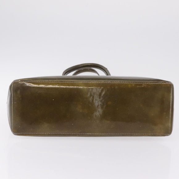 LOUIS VUITTON Monogram Vernis Wilshire PM Bag Gris Art Deco M91627 Auth BA16677