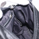 CHANEL Sports Line Shoulder Bag Nylon Black Silver CC Auth BA16680-24