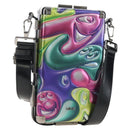 Christian Dior Bag Leather DIORxKENNY SCHARF Multicolor Silver Auth BA16688SAM-1
