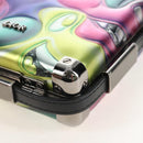 Christian Dior Bag Leather DIORxKENNY SCHARF Multicolor Silver Auth BA16688SAM-12