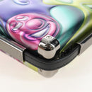 Christian Dior Bag Leather DIORxKENNY SCHARF Multicolor Silver Auth BA16688SAM-13