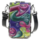 Christian Dior Bag Leather DIORxKENNY SCHARF Multicolor Silver Auth BA16688SAM-2