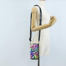 Christian Dior Bag Leather DIORxKENNY SCHARF Multicolor Silver Auth BA16688SAM-24