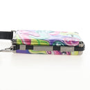 Christian Dior Bag Leather DIORxKENNY SCHARF Multicolor Silver Auth BA16688SAM-4