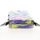 Christian Dior Bag Leather DIORxKENNY SCHARF Multicolor Silver Auth BA16688SAM-6