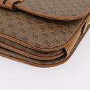 GUCCI Micro GG Supreme Shoulder Bag PVC Beige Gold 001 406 1780 Auth BA16691A-11