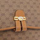 GUCCI Micro GG Supreme Shoulder Bag PVC Beige Gold 001 406 1780 Auth BA16691A-14