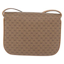 GUCCI Micro GG Supreme Shoulder Bag PVC Beige Gold 001 406 1780 Auth BA16691A-3
