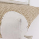 FENDI Zucchino Canvas Hand Bag Beige Gold Auth BA16701-15