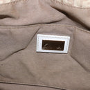 FENDI Zucchino Canvas Hand Bag Beige Gold Auth BA16701-17
