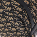 Christian Dior Trotter Canvas Boston Bag Navy Silver Auth BA16702A-15