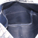 Christian Dior Trotter Canvas Boston Bag Navy Silver Auth BA16702A-20