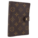 LOUIS VUITTON Monogram Agenda PM Day Planner Cover R20005 LV Auth BA16704-1