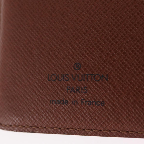 LOUIS VUITTON Monogram Agenda PM Day Planner Cover R20005 LV Auth BA16704