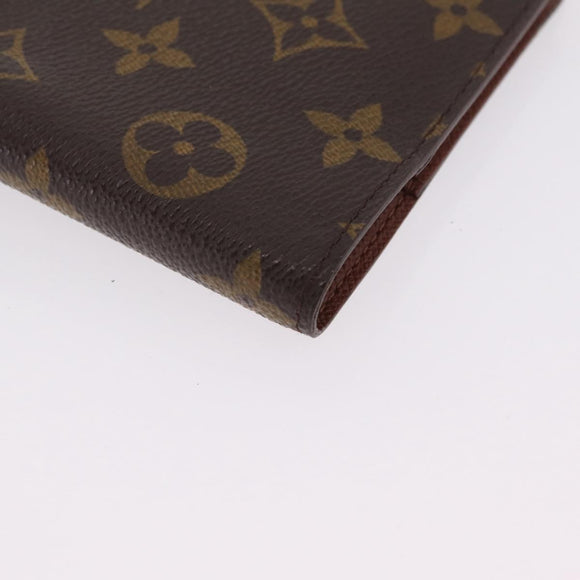 LOUIS VUITTON Monogram Agenda PM Day Planner Cover R20005 LV Auth BA16704